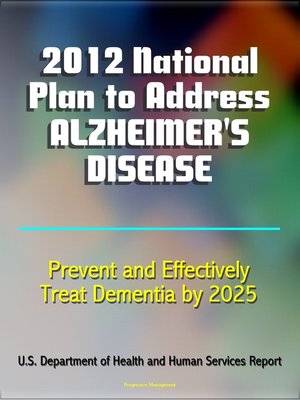 cover image of 2012 National Plan to Address Alzheimer's Disease (AD)